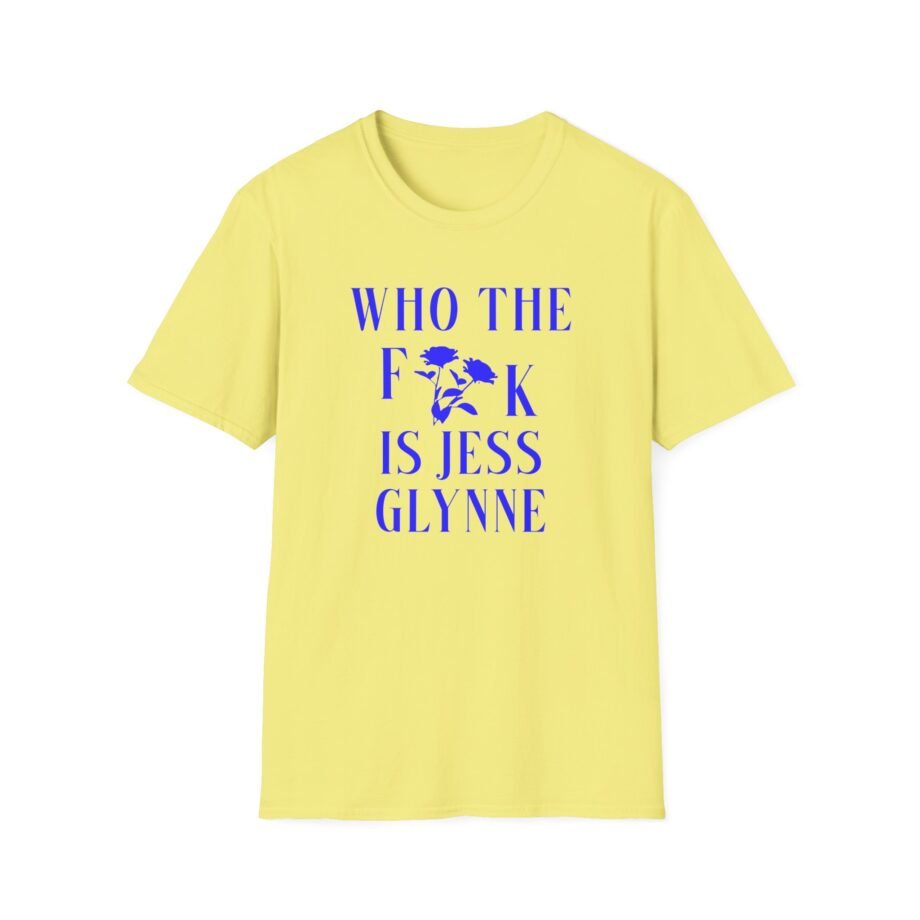 Jess Glynne WTF Is Jess Glynne Unisex Softstyle T-Shirt