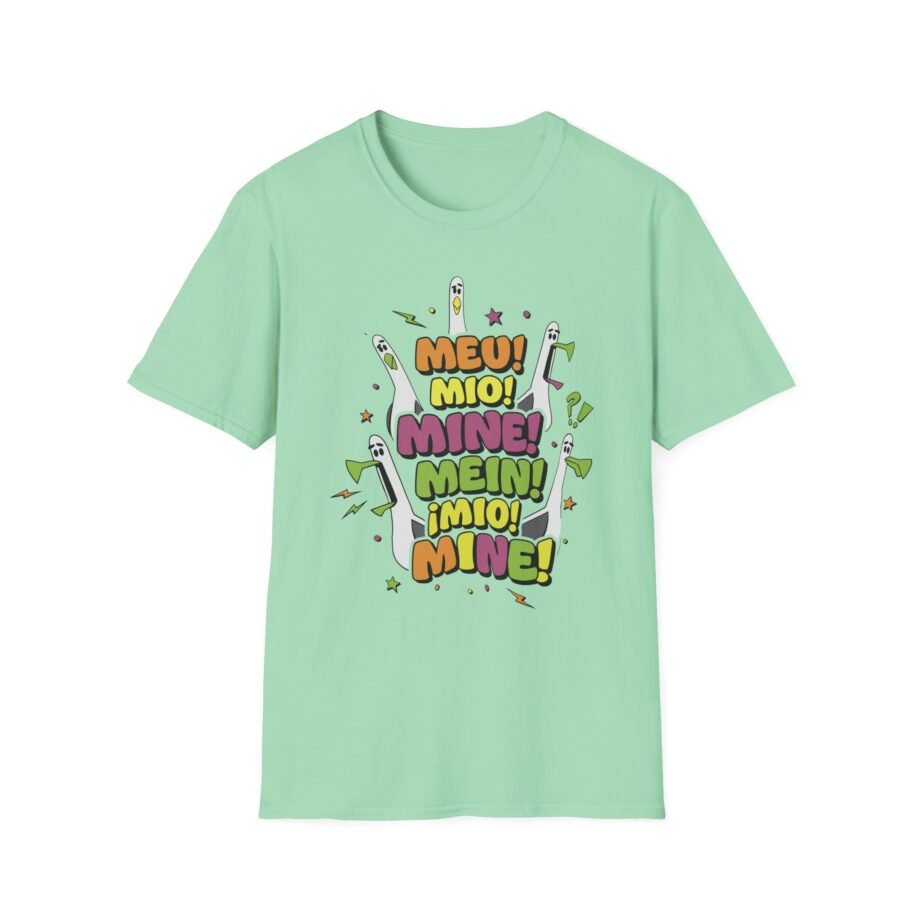 Nemo Mine Mine Mine Seagulls Unisex Softstyle T-Shirt