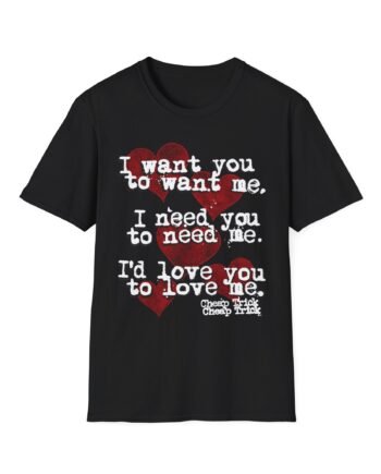 Cheap Trick I Want You to Want Me Unisex Softstyle T-Shirt