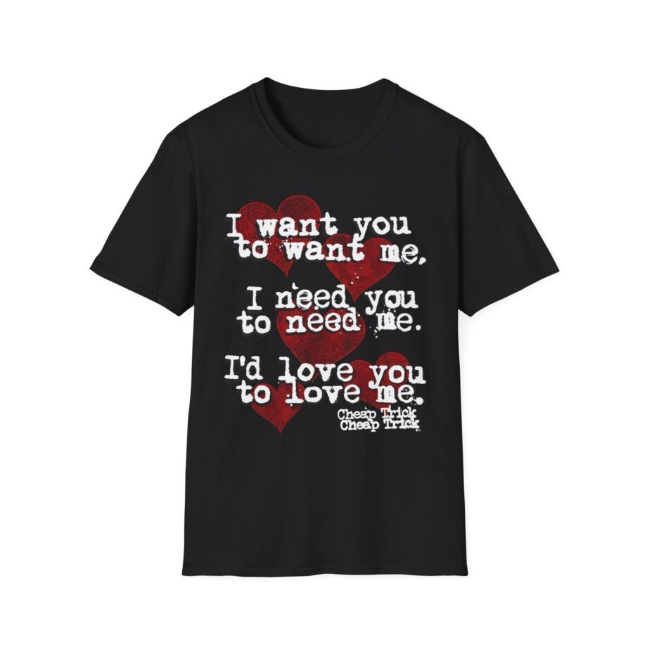 Cheap Trick I Want You to Want Me Unisex Softstyle T-Shirt