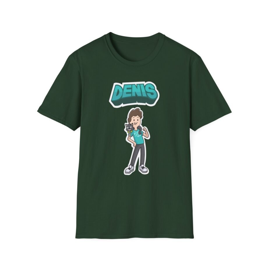 Denis logo Unisex Softstyle T-Shirt