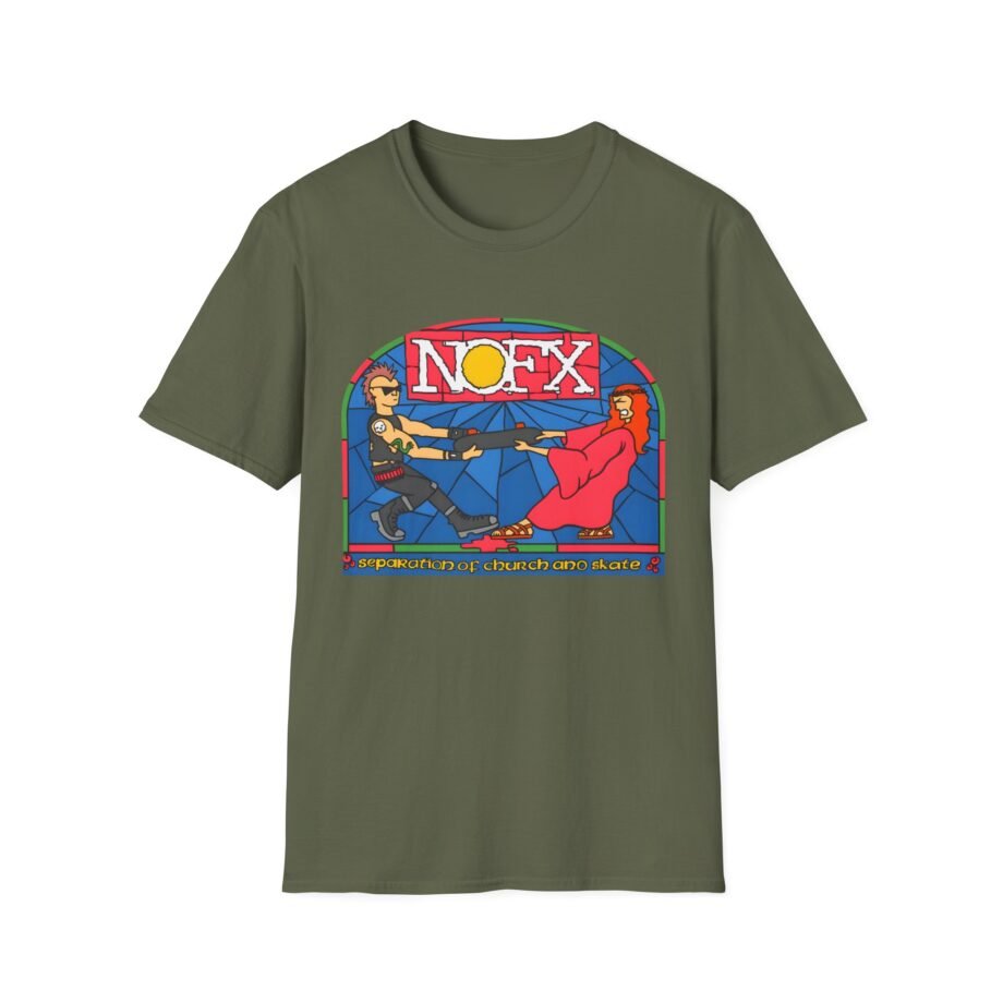Nofx Seperation Unisex Softstyle T-Shirt