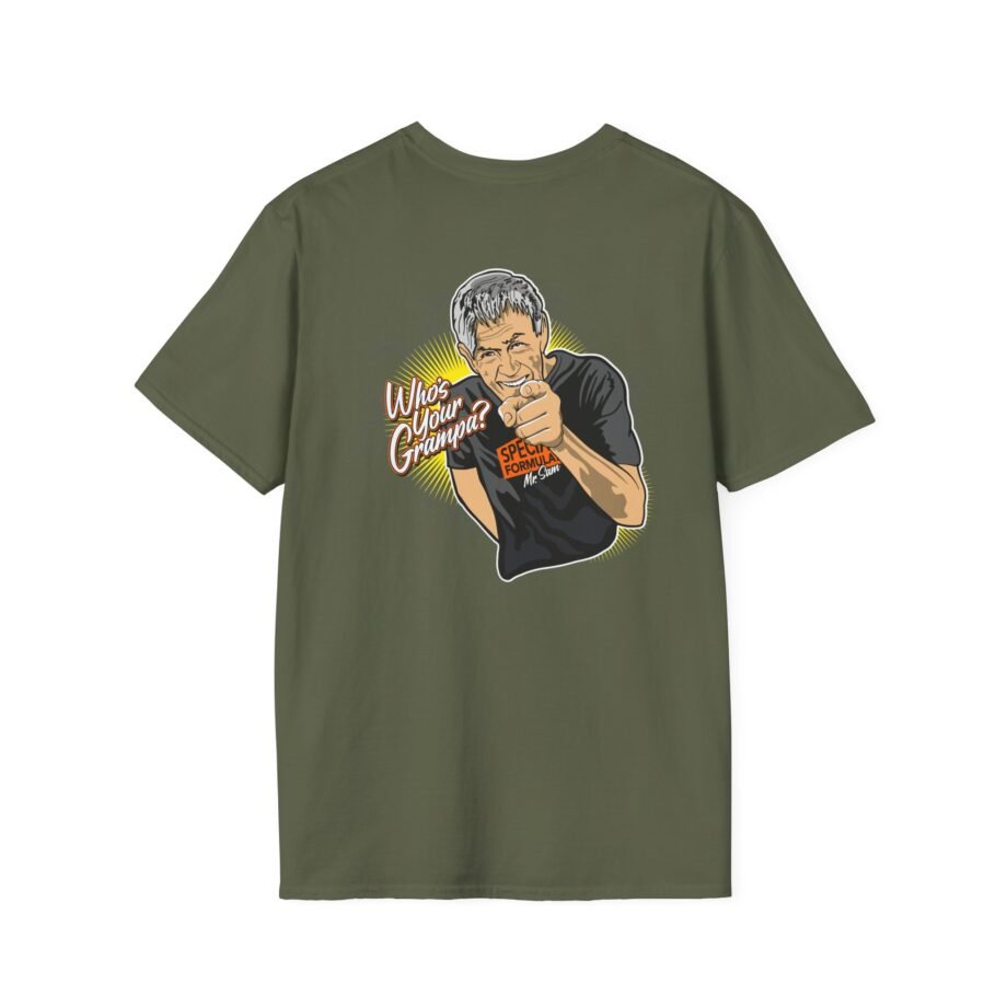 Cleetus Mcfarland Mr. Sam Who's Your Grampa Unisex Softstyle T-Shirt