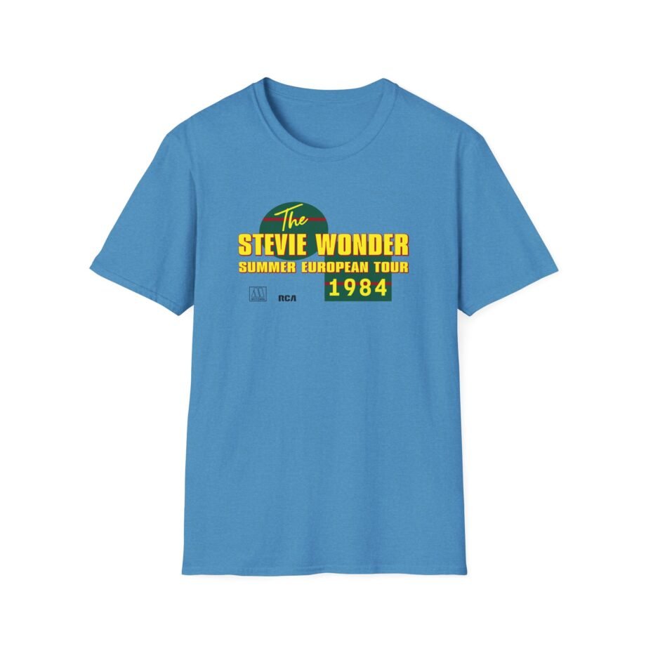 Stevie Wonder 84 Unisex Softstyle T-Shirt