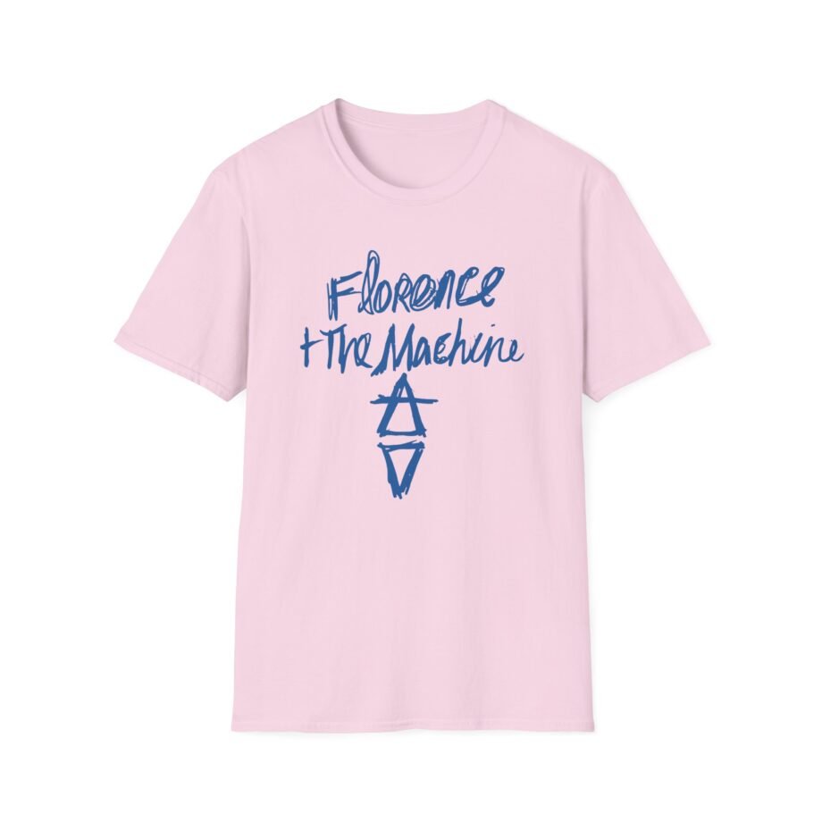 Florence and the Machine Hand Drawn Logo Unisex Softstyle T-Shirt