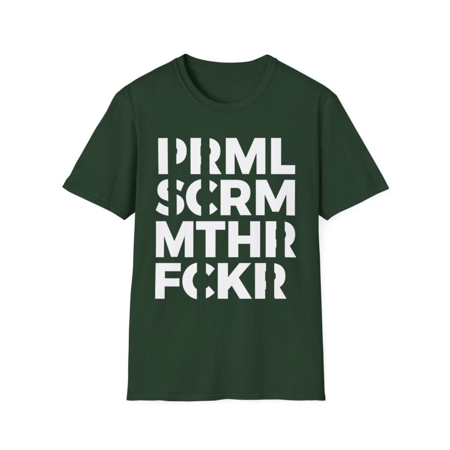 Primal Scream Mthr Fckr Band Unisex Softstyle T-Shirt