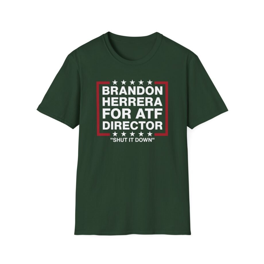 Brandon Herrera Atf Director Unisex Softstyle T-Shirt