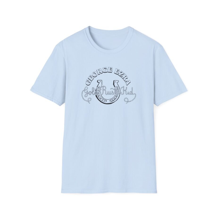 George Ezra Gold Rush Kid Horse Shoe Unisex Softstyle T-Shirt