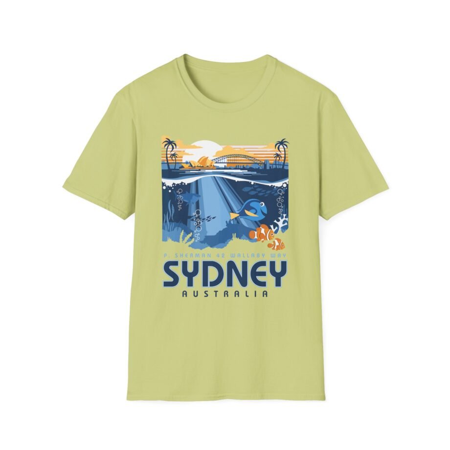 Nemo P.sherman Wallaby 42 Sydney Australia Unisex Softstyle T-Shirt