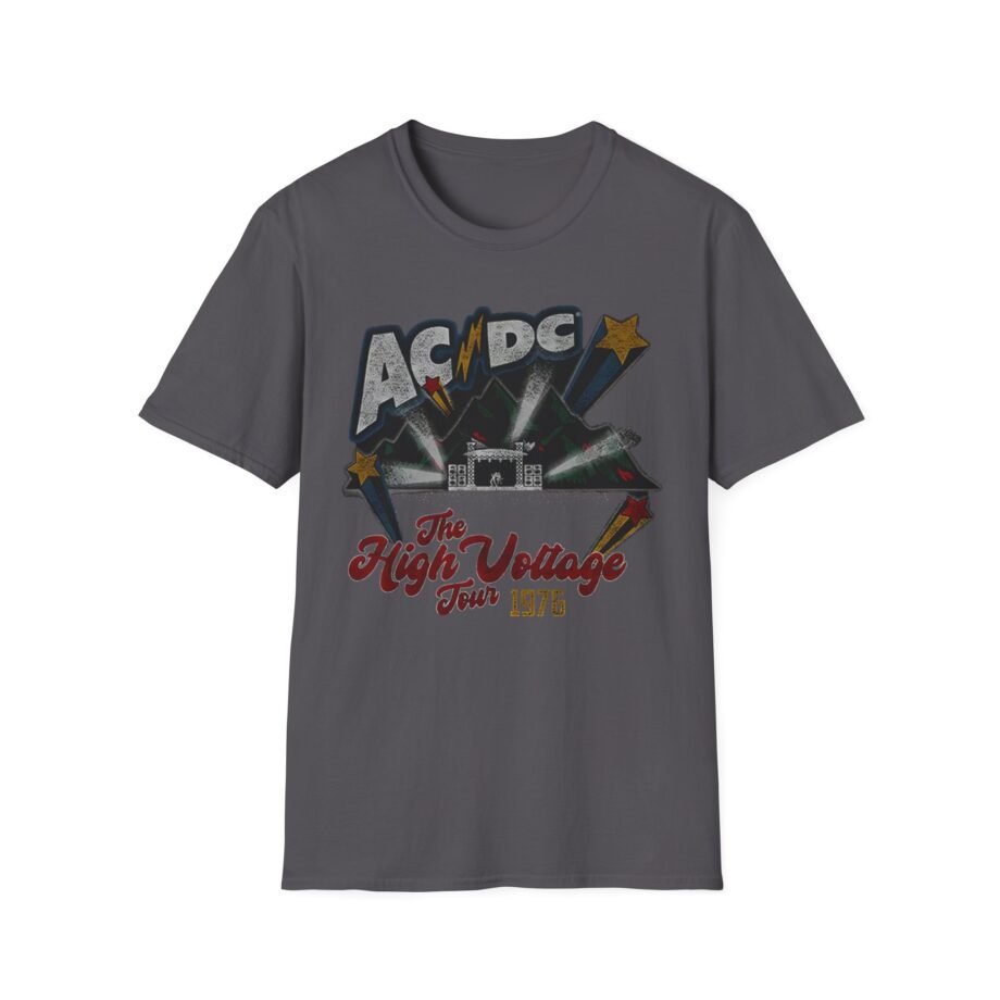 Acdc the High Voltage Tour Unisex Softstyle T-Shirt