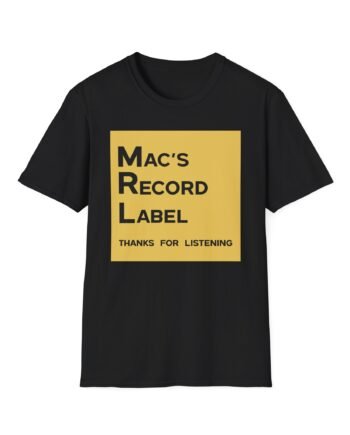 Mac Demarco Label Logo Unisex Softstyle T-Shirt