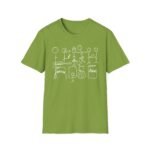 Leith Ross Stick Figures  Unisex Softstyle T-Shirt