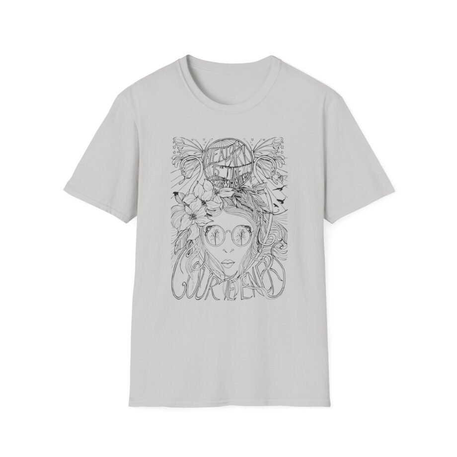 Courteeners Hand Illustrated Heaton Park Event Unisex Softstyle T-Shirt