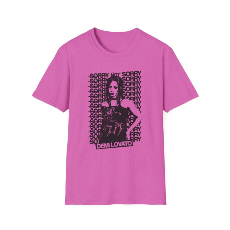 Demi Lovato Sorry Not Sorry Unisex Softstyle T-Shirt