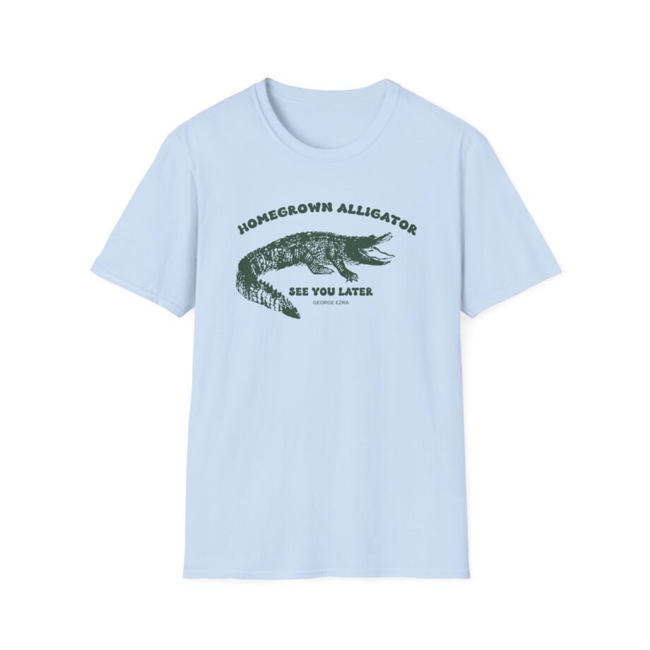 George Ezra Home Grown Alligator Unisex Softstyle T-Shirt