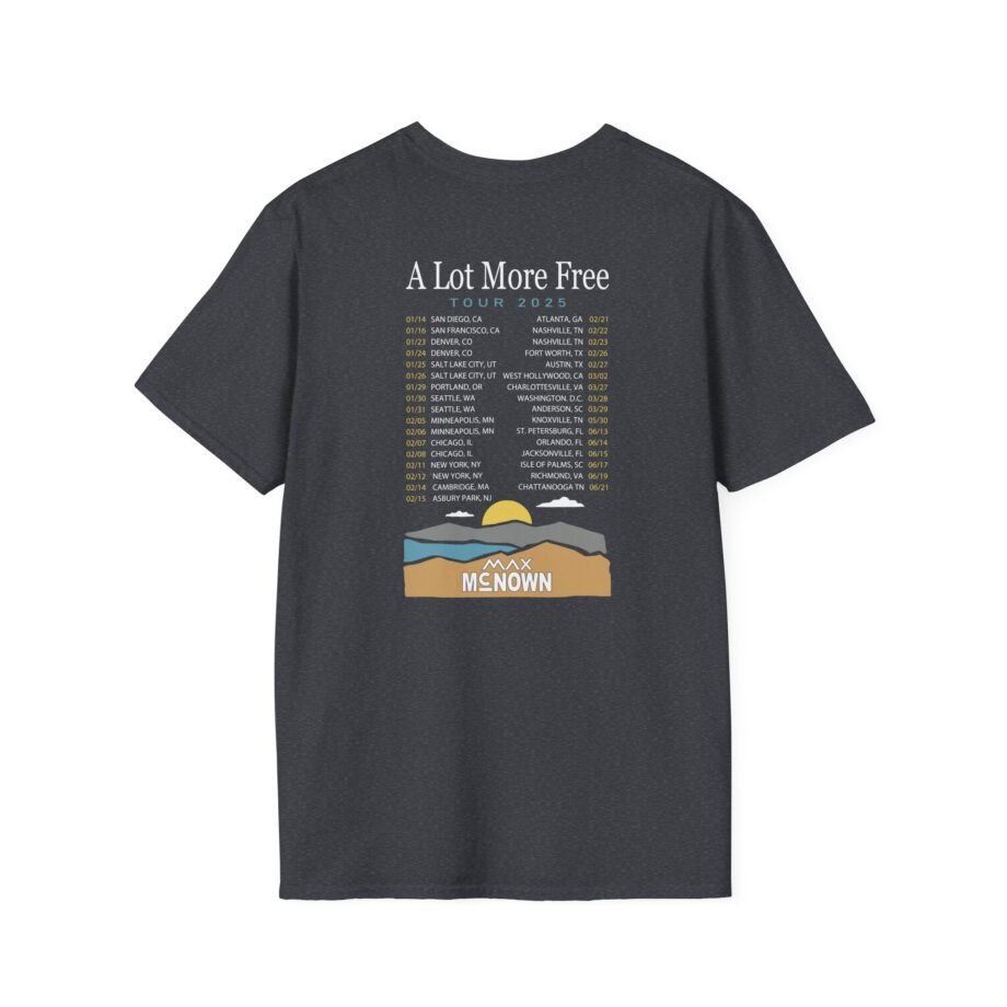 Max Mcnown US Tour Unisex Softstyle T-shirt