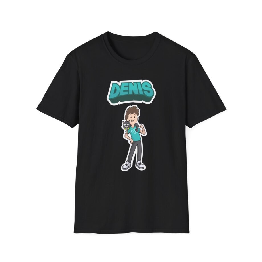 Denis logo Unisex Softstyle T-Shirt