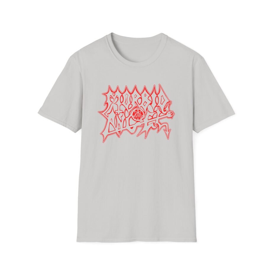 Morbid Angel Red Logo Unisex Softstyle T-Shirt