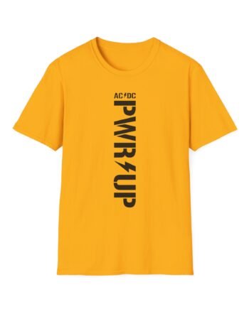 Acdc Vertical Power Up Unisex Softstyle T-Shirt