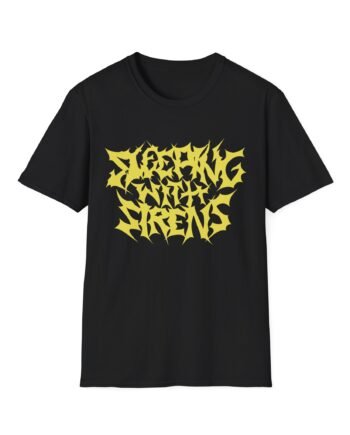 Sleeping With Sirens Metal Logo Unisex Softstyle T-Shirt