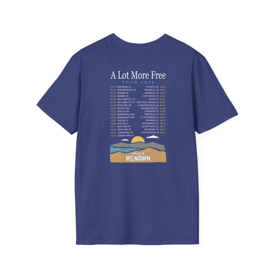 Max Mcnown US Tour Unisex Softstyle T-shirt