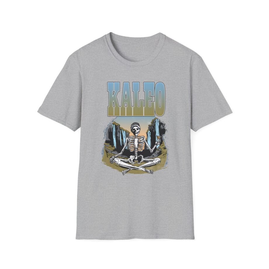 Kaleo Meditating Skeleton Unisex Softstyle T-Shirt