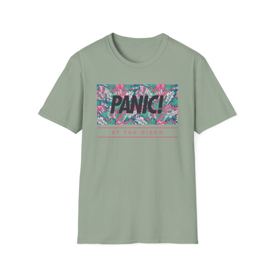 Panic at the Disco Floral Unisex Softstyle T-Shirt