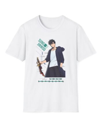 Solo Leveling Sung Jinwoo Unisex Softstyle T-Shirt
