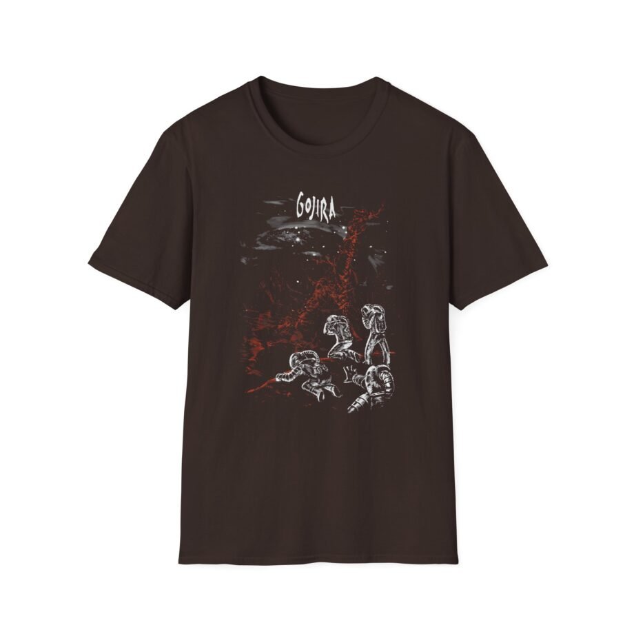 Gojira Eiffel Falls Unisex Softstyle T-Shirt