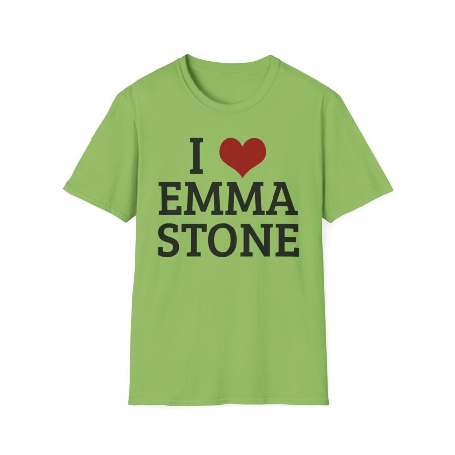 I Heart Emma Stone Unisex Soft-style T-shirt