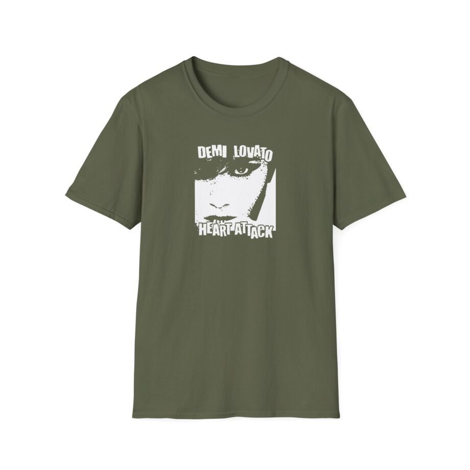 Demi Lovato Heart Attack Anniversary Unisex Softstyle T-Shirt