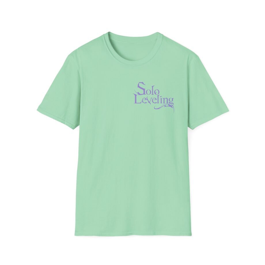 Solo Leveling Happy Statue Anime Unisex Softstyle T-Shirt