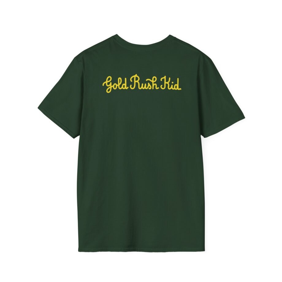 George Ezra Leaning Gold Rush Kid Unisex Softstyle T-Shirt