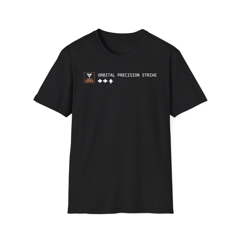 Helldivers Orbital Precision Strike Unisex Softstyle T-shirt