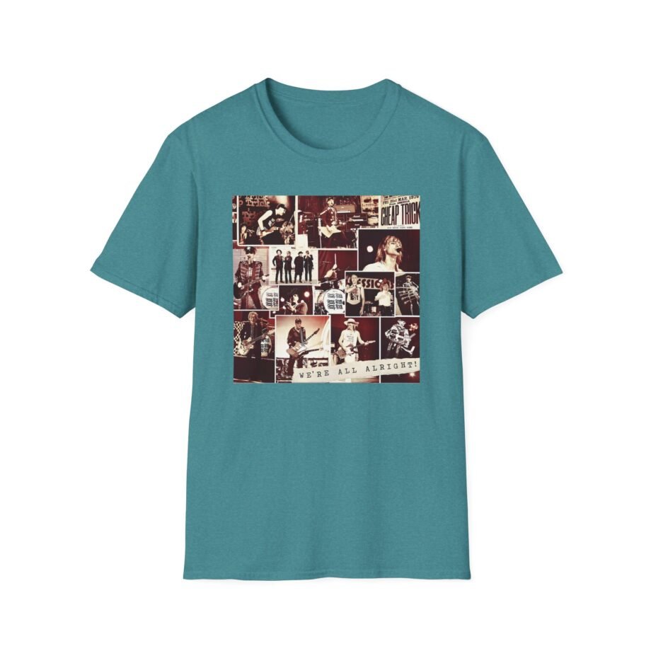 Cheap Trick Photo Collage Unisex Softstyle T-Shirt