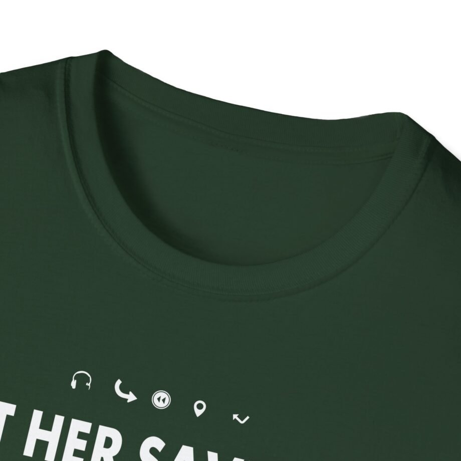 Aurora Let Her Save the World She is Just a Girl Let Him Save Them All He is Just a Boyv Unisex Softstyle T-Shirt
