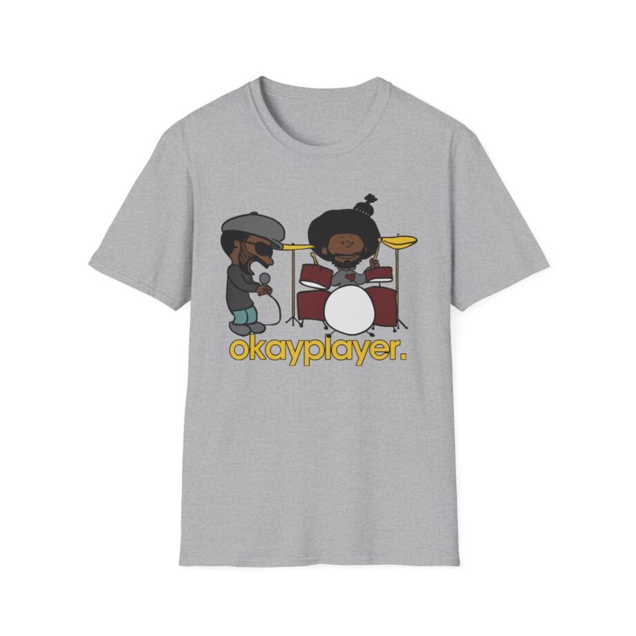 The Roots Black Thought & Questlove Okayplayer Unisex Softstyle T-Shirt