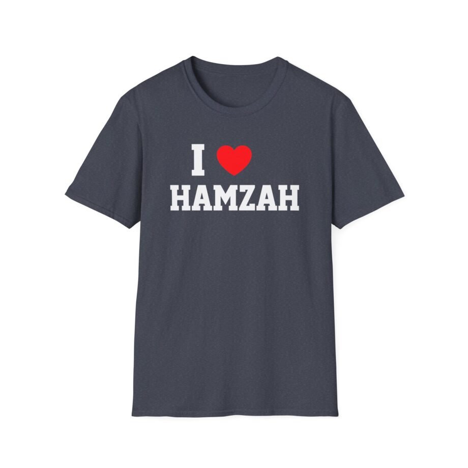 I Love Hamza Unisex Softstyle T-Shirt