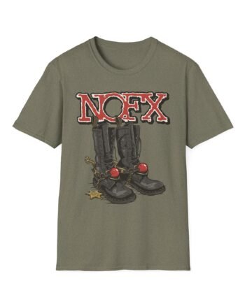 Nofx Boots Unisex Softstyle T-shirt