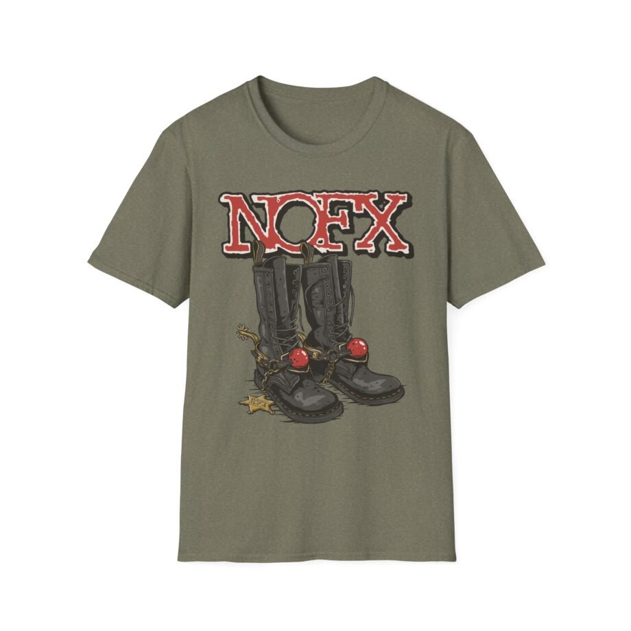Nofx Boots Unisex Softstyle T-shirt