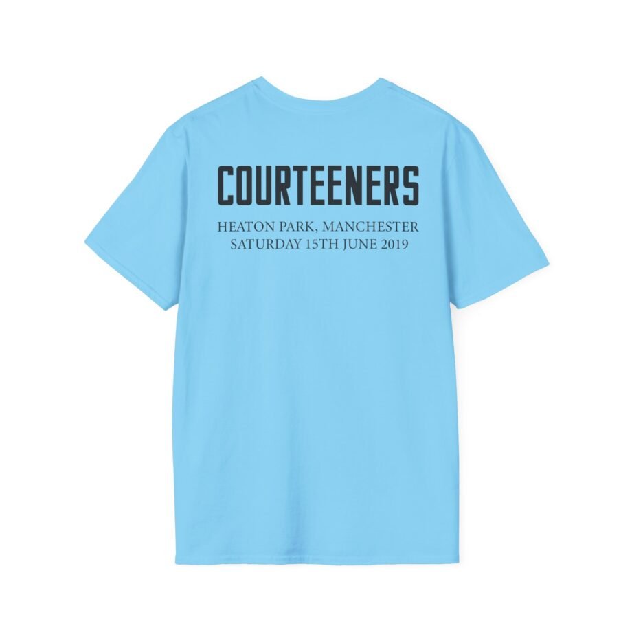 Courteeners Hand Illustrated Heaton Park Event Unisex Softstyle T-Shirt