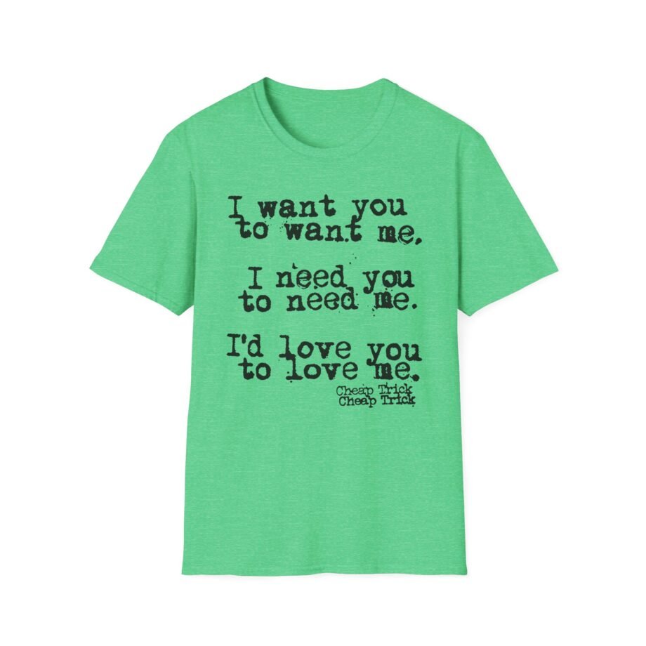 Cheap Trick I Want You to Want Me Unisex Softstyle T-Shirt