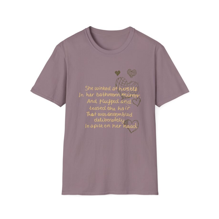 Amy Winehouse Poem Unisex Softstyle T-Shirt