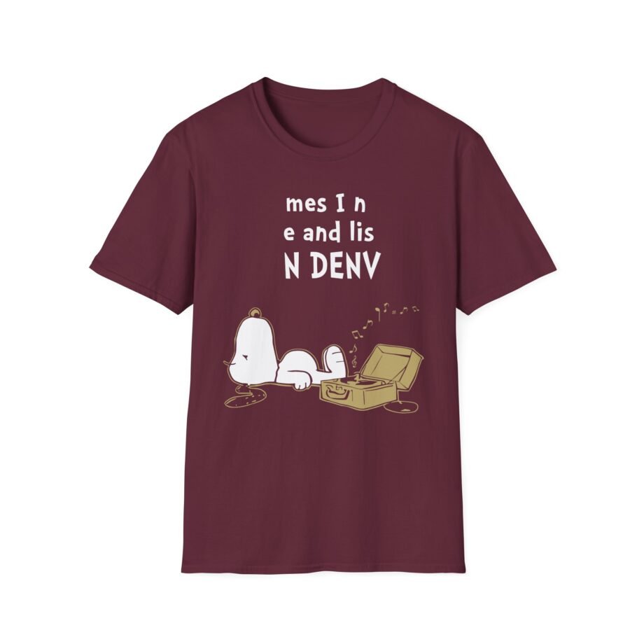 John Mellencamp Sometimes I Need to Be Alone and Listen to Unisex Softstyle T-Shirt