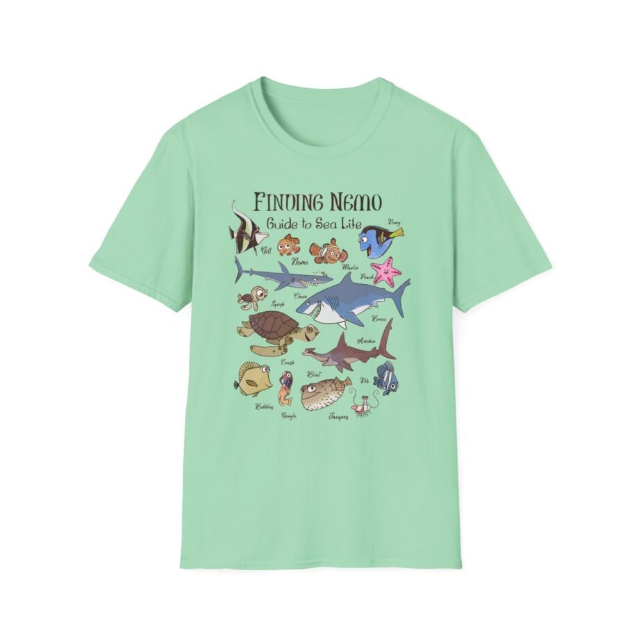 Nemo Boys 8-20 Fish Guide Unisex Softstyle T-Shirt