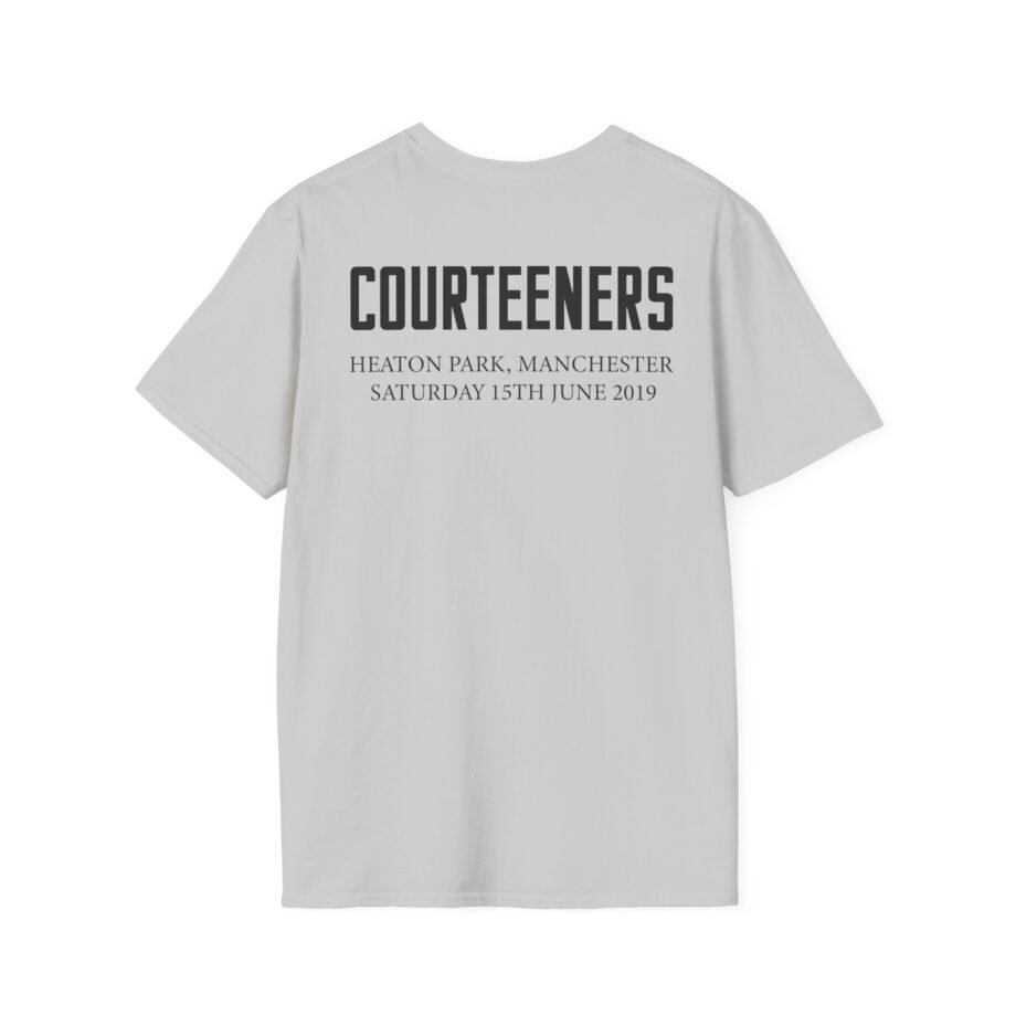 Courteeners Hand Illustrated Heaton Park Event Unisex Softstyle T-Shirt