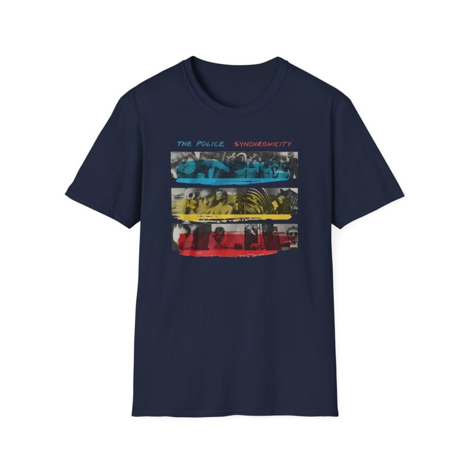 The Police Synchronicity Cover Unisex Softstyle T-Shirt