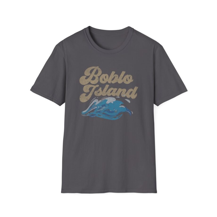 Detroit Lions Boblo Island Retro Ringer Unisex Softstyle T-Shirt