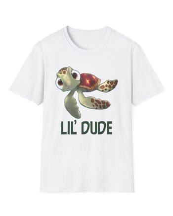 Nemo Lil Turtle Dude Unisex Softstyle T-Shirt