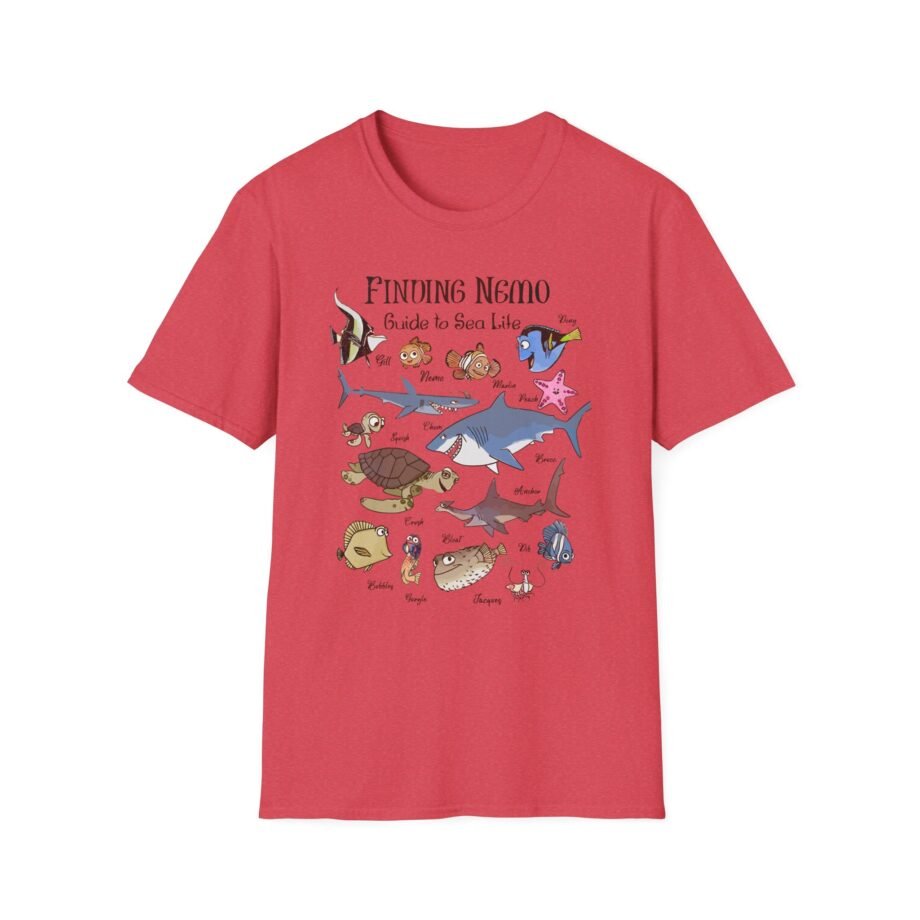 Nemo Boys 8-20 Fish Guide Unisex Softstyle T-Shirt